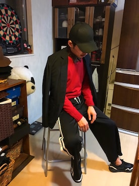 PANDAさん（メンズ・177cm）の冬コーディネート