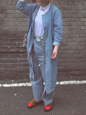 「gvgv」｜ぱぁさん（レディース・160cm）の夏コーディネート