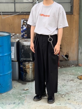「FR2」｜「アイテム（アクセサリー）」を使った、しょうまさん（メンズ・165cm）の夏コーディネート