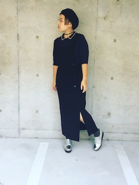 真依子さん（レディース・152cm）の夏コーディネート