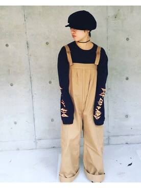 真依子さん（レディース・152cm）の秋コーディネート