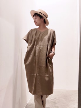 真依子さん（レディース・152cm）の春コーディネート