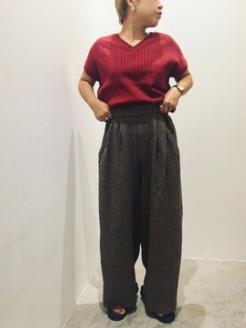 真依子さん（レディース・152cm）の夏コーディネート