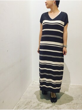 真依子さん（レディース・152cm）の春コーディネート