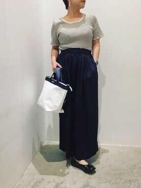 真依子さん（レディース・152cm）の春コーディネート