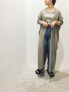 真依子さん（レディース・152cm）の夏コーディネート