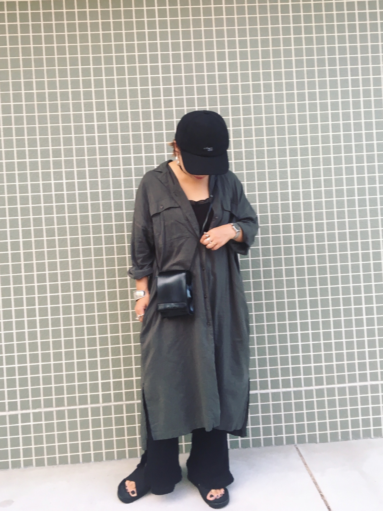 真依子さん（レディース・152cm）の秋コーディネート