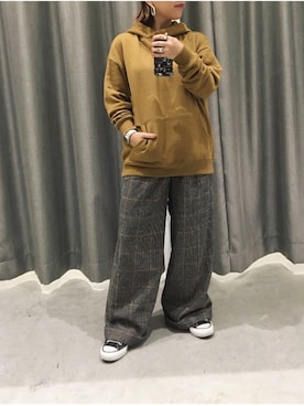 真依子さん（レディース・152cm）の秋コーディネート