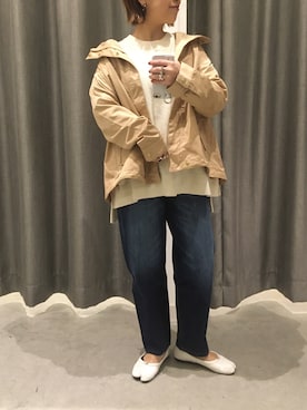 真依子さん(レディース・152cm)の冬コーディネート