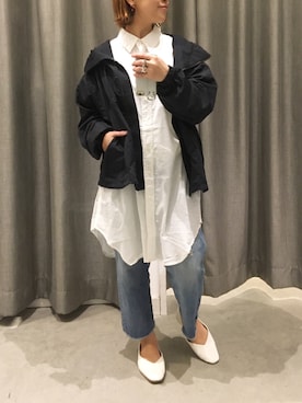 真依子さん（レディース・152cm）の春コーディネート