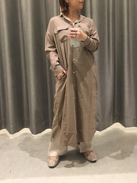 真依子さん（レディース・152cm）の春コーディネート