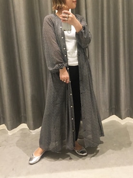 真依子さん（レディース・152cm）の春コーディネート