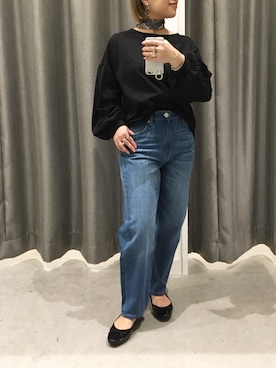 真依子さん(レディース・152cm)の春コーディネート