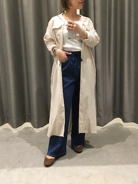 真依子さん（レディース・152cm）の春コーディネート