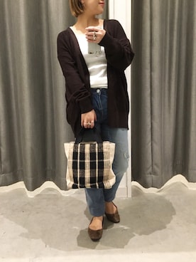 真依子さん（レディース・152cm）の春コーディネート