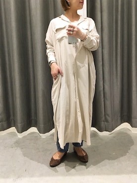 真依子さん（レディース・152cm）の春コーディネート