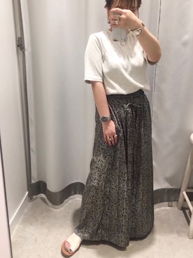 真依子さん（レディース・152cm）の春コーディネート