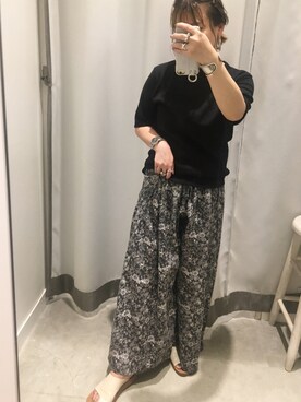 真依子さん（レディース・152cm）の夏コーディネート