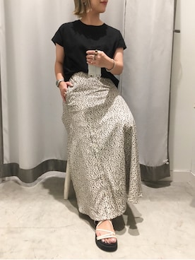 真依子さん（レディース・152cm）の夏コーディネート