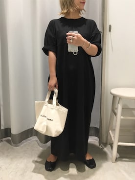 真依子さん(レディース・152cm)の秋コーディネート