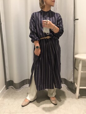 真依子さん（レディース・152cm）の秋コーディネート