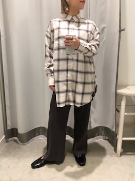 真依子さん（レディース・152cm）の秋コーディネート