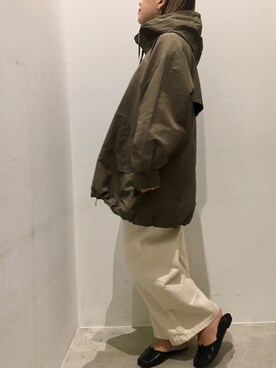 真依子さん（レディース・152cm）の秋コーディネート