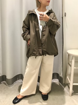 真依子さん（レディース・152cm）の秋コーディネート