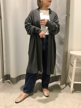 真依子さん（レディース・152cm）の秋コーディネート