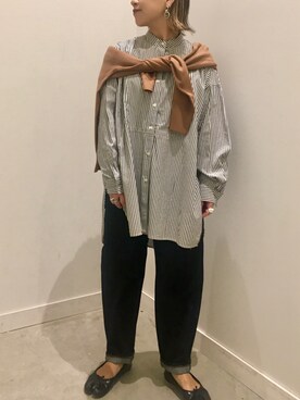 真依子さん（レディース・152cm）の秋コーディネート