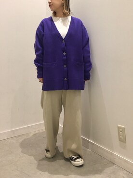 真依子さん(レディース・152cm)の冬コーディネート