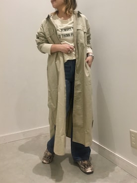 真依子さん（レディース・152cm）の春コーディネート