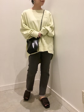 真依子さん（レディース・152cm）の春コーディネート