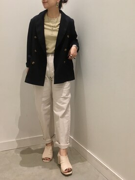 真依子さん（レディース・152cm）の春コーディネート