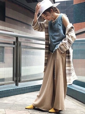 Goa ゴア のハットを使った人気ファッションコーディネート ユーザー ショップスタッフ Wear