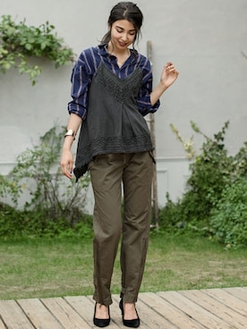 「goa（ゴア）のアイテム」を使った、goa-snapさん（レディース・171cm）の夏コーディネート