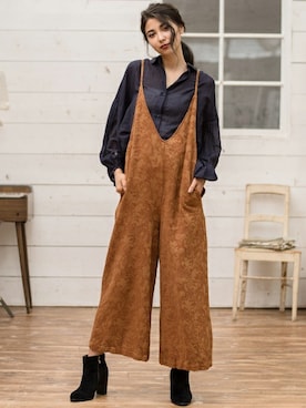 「goa（ゴア）のアイテム」を使った、goa-snapさん（レディース・171cm）の秋コーディネート