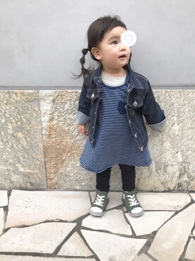 yuzuzuさん（キッズ・80cm）の春コーディネート