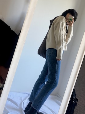 영화さん（レディース・166cm）の冬コーディネート