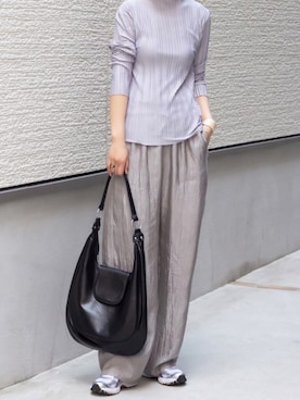 「アイテム（バングル/リストバンド）」を使った、영화さん（レディース・166cm）の春コーディネート