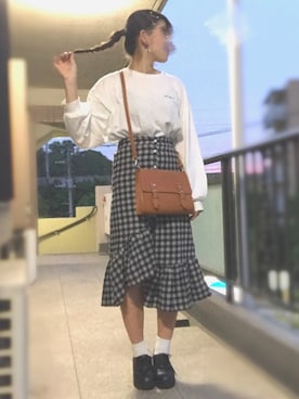 ひよりさん（レディース・162cm）の夏コーディネート