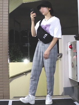 ひよりさん（レディース・162cm）の夏コーディネート