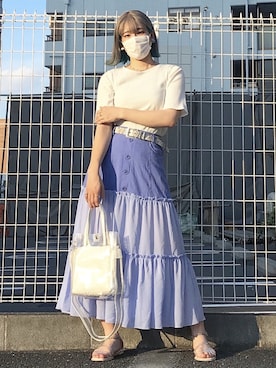 ひよりさん（レディース・162cm）の夏コーディネート