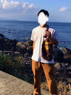 「Jade（ジェイド）のアイテム」を使った、きいちさん（メンズ・174cm）の秋コーディネート