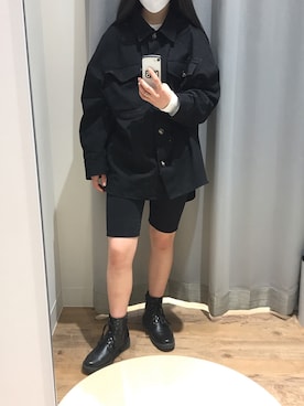 「JK」｜「アイテム（ジャケット/アウター）」を使った、_minami_さん（レディース・155cm）の春コーディネート