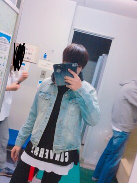 「Blue Standard （ブルースタンダード）のアイテム（ジャケット/アウター）」を使った、風の又三郎。さん（メンズ・176cm）の冬コーディネート
