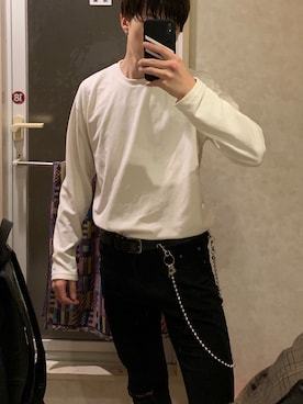 風の又三郎。さん（メンズ・179cm）の春コーディネート