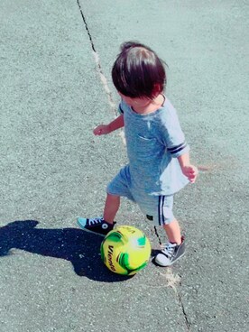 AoBaさん(キッズ・90cm)の秋コーディネート