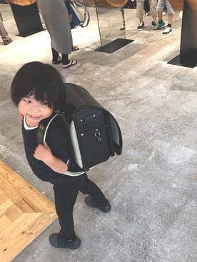 「ネイビー」｜AoBaさん（キッズ・110cm）の夏コーディネート