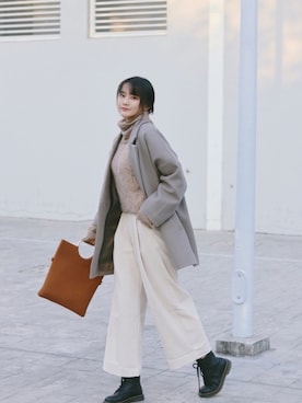 WEAR 中国さん（レディース・168cm）の冬コーディネート